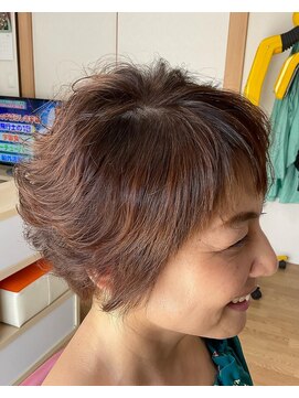 クヌム(khnum) グラデーションパーマ