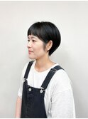 《TOPHAIR 玉島店/ ベリー》マッシュバング×丸みショート