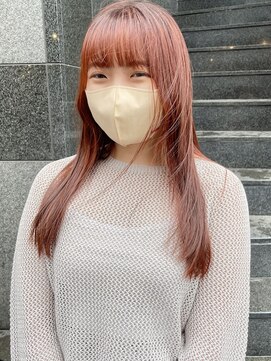 ラミエバイメルト 下北沢(lamie by melt) 【毛利/下北沢】暖色カラー ベージュ くすみオレンジ 透明感