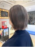 ミニボブ/アッシュベージュ