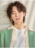 メンズカット メンズパーマ 韓国マッシュウルフ