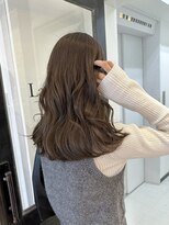 ラボヌールヘアーレーヴ 池袋店(La Bonheur hair reve)&nbsp;ブリーチなしのオリーブグレージュ【ラボヌールヘアー・佐野】
