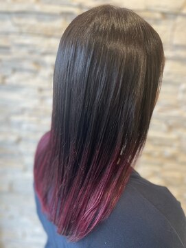 トータルビューティサロン シェリ(total beauty salon cheri) ディープグレージュ×パープル