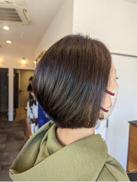 ルレ 本山(Relais) ボリュームが出る！ショートボブヘア