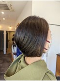 ボリュームが出る!ショートボブヘア