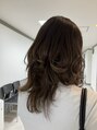 トリート(treat.) レイヤーで動きのあるスタイル