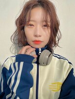 グリーン 町田(green)&nbsp;【BOB】ピンクブラウン/ウェーブボブ