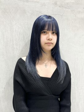 ウシワカマルエムティードット 富士宮店(USHIWAKAMARU MT.) 色落ちシルバーネイビーカラー