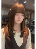 似合わせ前髪、顔周りスタイル【yui】