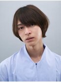乾かすだけでまとまるメンズミディアムヘア