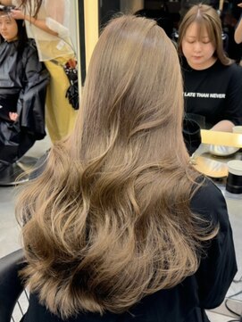 ロンドアヴァントゥス 池袋(Lond aventus) マロンベージュ/レイヤーカット/韓国風巻き/髪質改善/池袋