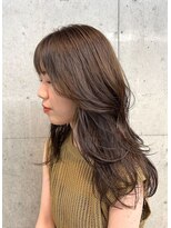 オーサム 下北沢(THE AWESUM)&nbsp;大人ミディ/レイヤーカット/ブラウンベージュ[下北沢/下北沢駅]
