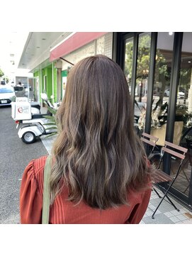 シャンプーボーイアネックス(SHAMPOO BOY Annex) くすみブラウンカラー