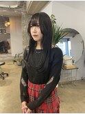 酸性縮毛矯正で艶髪♪