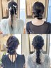 お呼ばれヘアセット ￥4,400