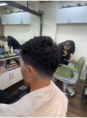 アイロンパーマショート