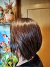 【髪質改善カラーで傷まず艶あり◎】カクテルカラー＋カット