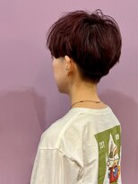 レジュール Rejouir 刈り上げショート/刈り上げマッシュショート/ピンクベージュ