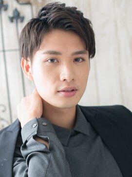 モッズヘア メン 上尾東口店(mod's hair men) 20代30代かき上げアースカラーワイルドショートY上尾