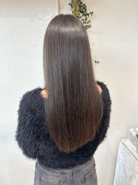 ゼスト 中野店(ZEST) 【ZEST中野/Hikaru】ブリーチなしWカラー/グレージュ