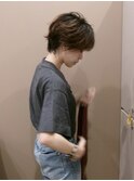 #ショートパーマ