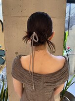 夏でも崩れない　浴衣も◎な韓国風カチモリヘアアレンジ