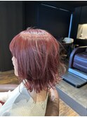 艶めくボルドーカラー