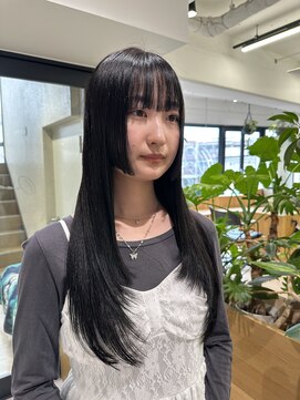 オーシャン(Ocean) 【OceanHair&Life川上彩夏】ロング/姫カット/フェイスレイヤー