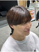 MEN’S HAIR/ブルーブラック/フェザーパーマ/津田沼