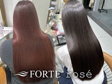 フォルテロゼ 横浜(FORTE rose)の雰囲気(トリートメントで艶髪に♪【横浜駅/髪質改善】)