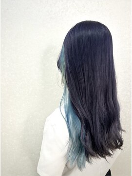 美容室 ハルミ ヘア リゾート 川口店(Harumi Hair Resort) 前髪/アンブレラカラー/こなれミディ/イメチェン/ウェーブパーマ