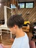 【似合うを引き出す】カット+メンズカラー ¥12100 → ¥11000