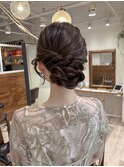 【ZEST中野/イチカ】上品でかわいいシニヨンスタイル/ヘアセット
