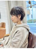絶壁解消☆丸みショート/襟足すっきりショート