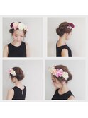 ブライダルヘアーにもフェスなどのイベントにも