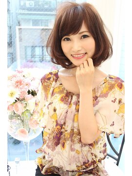 びゃんびゃん 江端店 フラワーシャイニーボブ