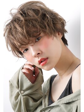 ルータス(loutus) 【loutus】カッコ良いのに可愛い　ショートパーマ | 武蔵小杉