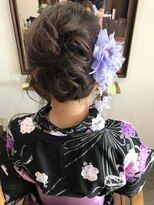 ちいさな美容室 庵(an)&nbsp;夏だ浴衣だ！大人っぽ可愛いスタイル