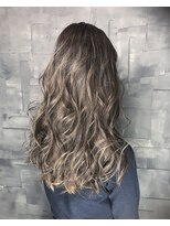 ヘアサロンエム 渋谷店(HAIR SALON M)&nbsp;外ハネボブ/アッシュブラウン/ネオウルフ/デザインカラー