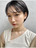 【ANALOGUE】黒髪ショートボブ