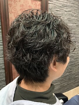プレミアムバーバー 赤坂店(PREMIUM BARBER produce by HIRO GINZA) 秋冬オススメ！スパイラルパーマ【ヒロ銀座】赤坂/理容室/パーマ