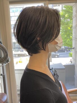 ベック ヘアサロン(BEKKU hair salon) 丸みで女性らしさを☆大人ショートボブ