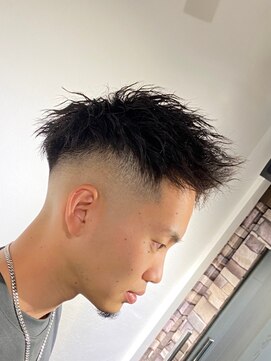 ドルクス 日本橋(Dorcus) 日本橋フェードツイストジェットモヒカン