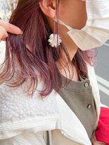 テトラ バイ ネオリーブ 横浜西口店(tetra by neolive)&nbsp;ピンクラベンダーのイヤリングカラー☆