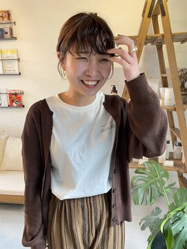 レオ(LEO.) お洒落ガールには前髪パーマ