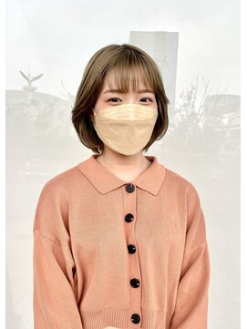 ルッツ(Lutz. hair design) 顔周りがこだわり!ショートレイヤースタイル【犬山良慈】