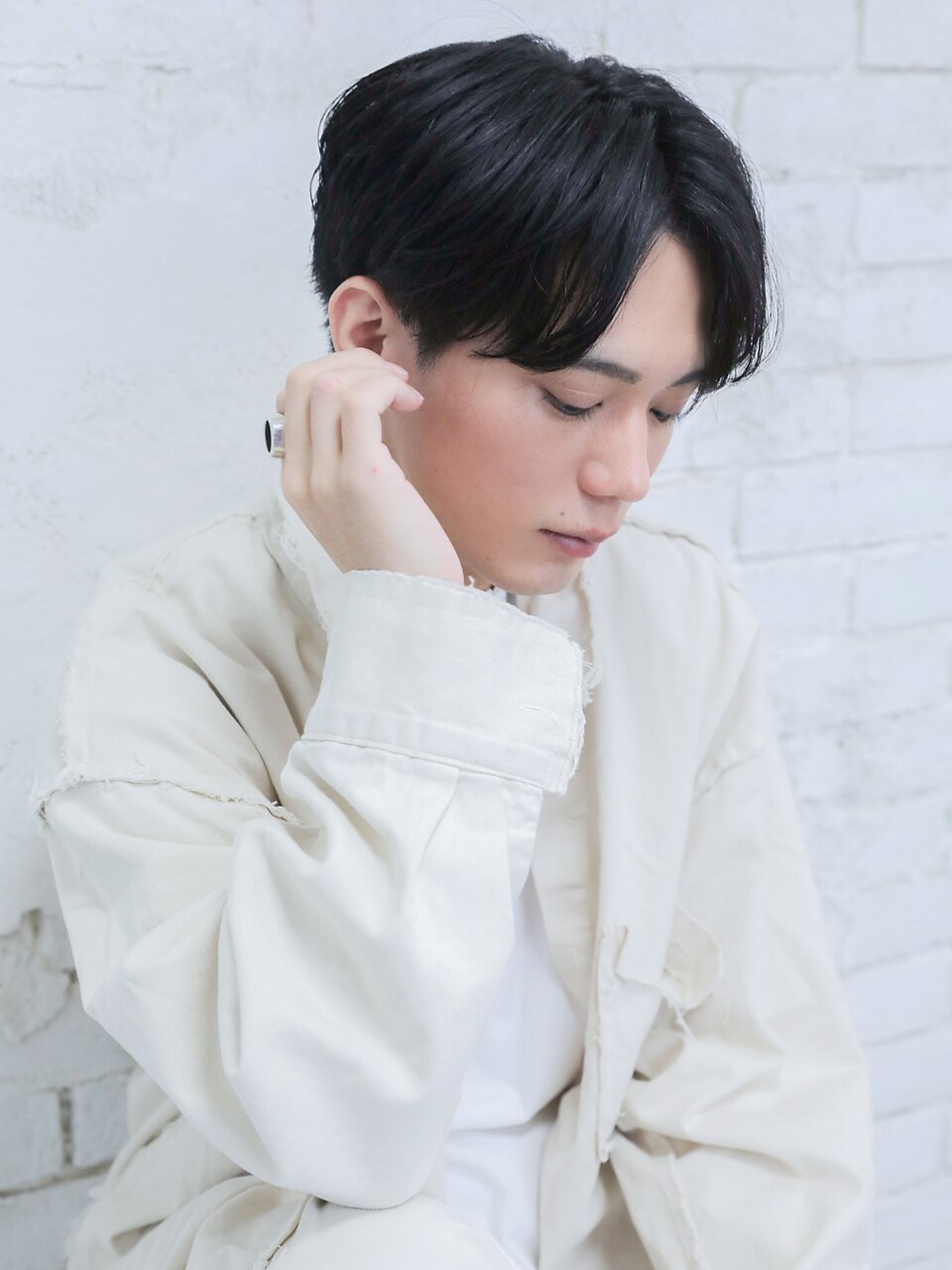 メンズカット＋シャンプーブロー \4000