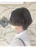 ショート|ボブ|前下がり