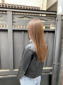 プルエクステのお店ネクスト(NEXT) #ミルクティー #ダブルカラー #髪質改善