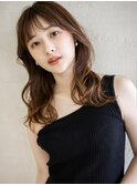 大人色っぽくびれ毛先までツヤツヤ透明感ヘア